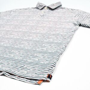 Pepe's Margaritaville Men's‎ Geometric Stripes Golf Polo Shirt Size Large Casual